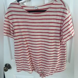 Old Navy Tie Front Top